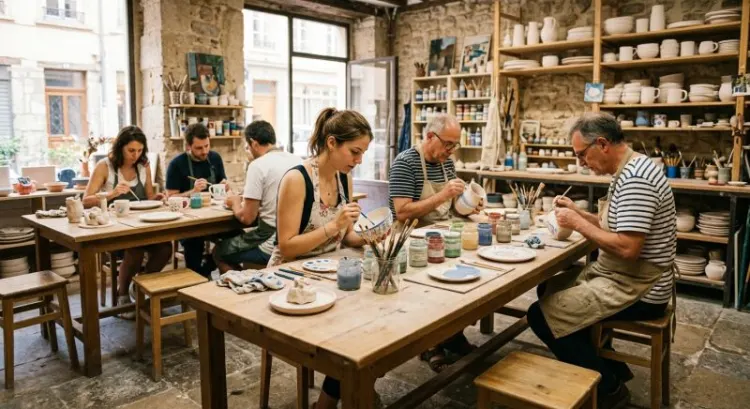 Peinture sur céramique à Lyon : les ateliers et bars à céramique