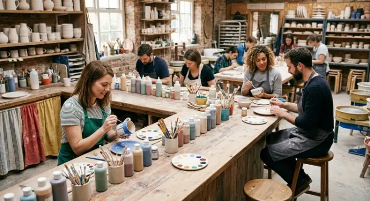 Peinture sur céramique à Lyon : les ateliers et bars à céramique